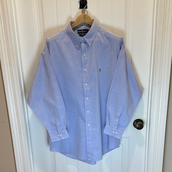 Polo by Ralph Lauren Men's Light Blue Button Down Shirt - Picture 1 of 4